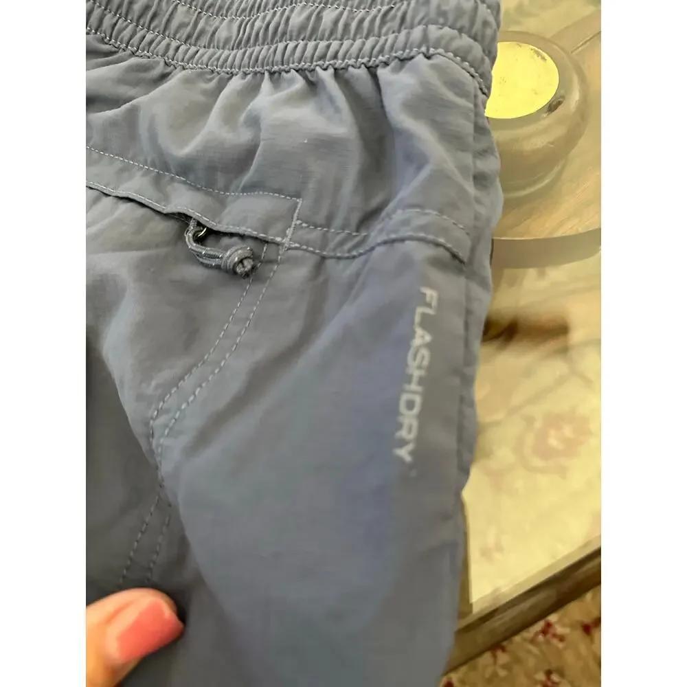 The North Face Men's Gray Quick Dry FlashDry Hiking Swim Board Shorts Size M